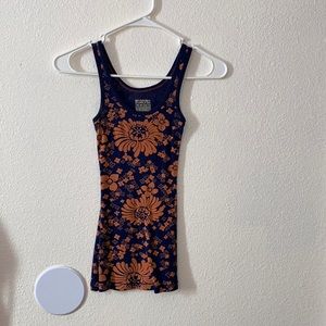 Flower Print Tank Top